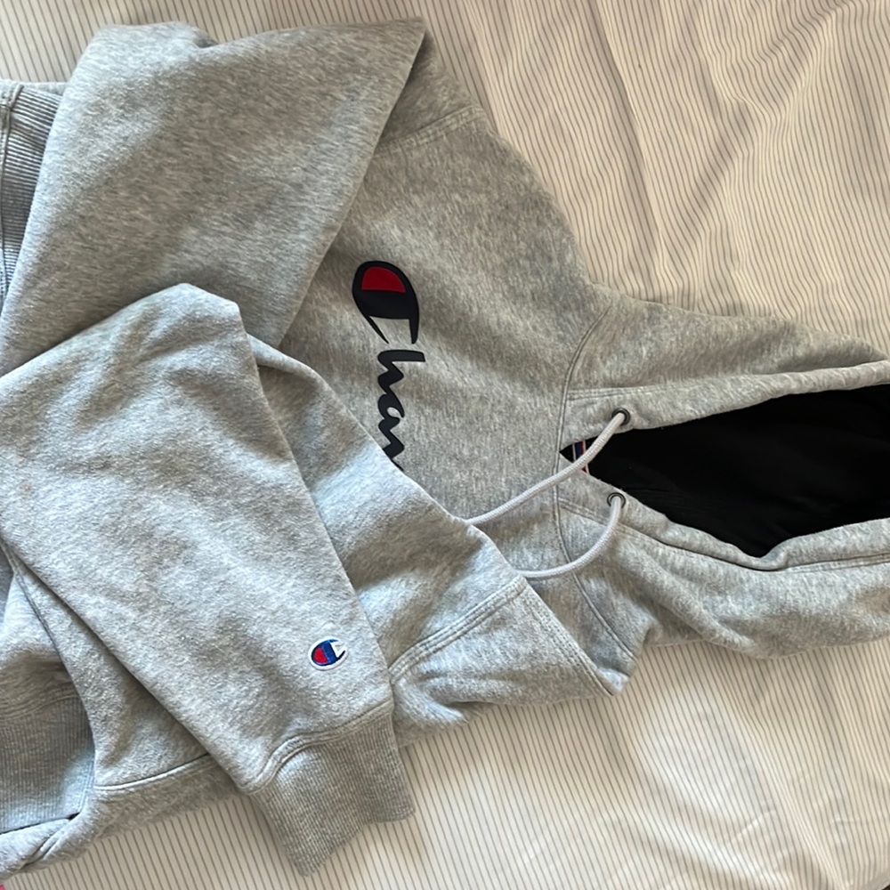 MENS SMALL CHAMPION HOODIE
